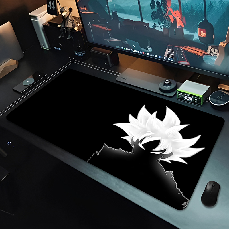 Gaming Keyboard Best - Mouse Pad Grande DBZ Black Anime