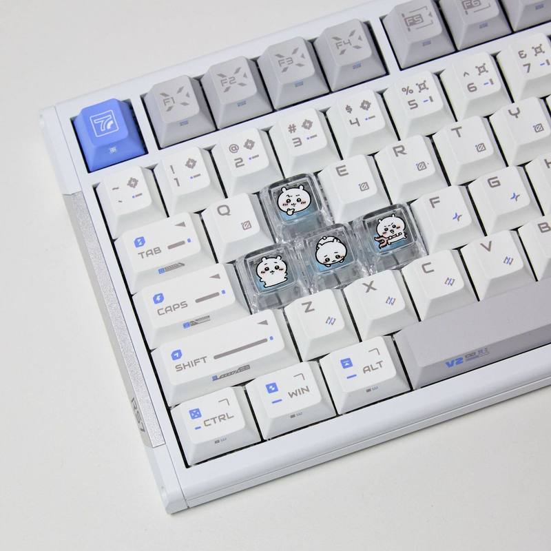 Gaming Keyboard He - Chiikawa 4 peças de teclas personalizadas