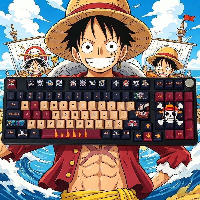 Gaming Keyboard He - Conjunto de Teclas BANDAI One Piece