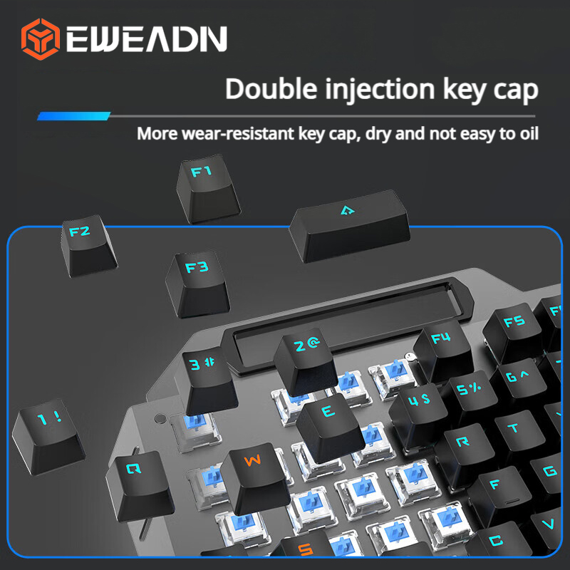 Teclado Mecânico EWEADN TK900  - Gaming Keyboard Corsair avaliação e preço