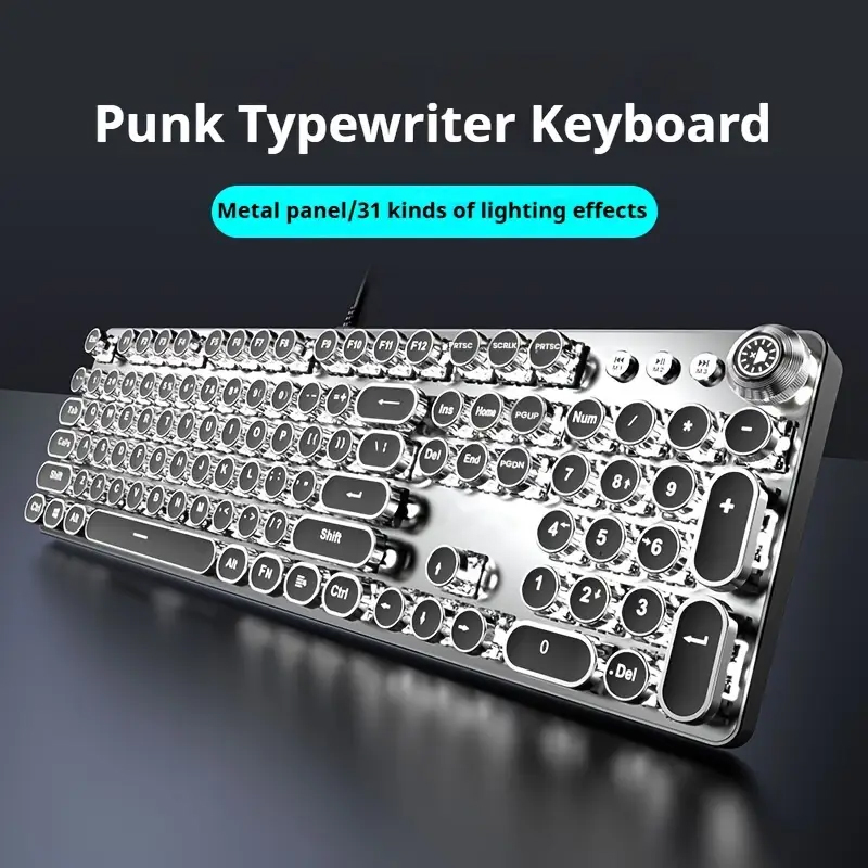 Ewetn punk máquina de escrever - Gaming Keyboard Corsair avaliação e preço