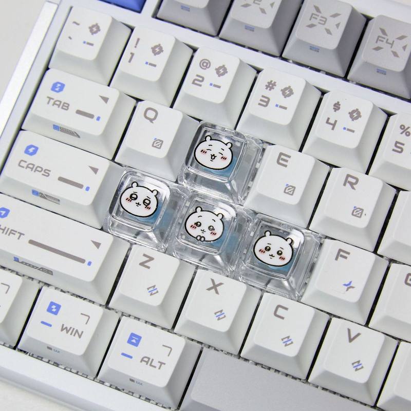 Chiikawa 4 peças de teclas per - Gaming Keyboard He avaliação e preço