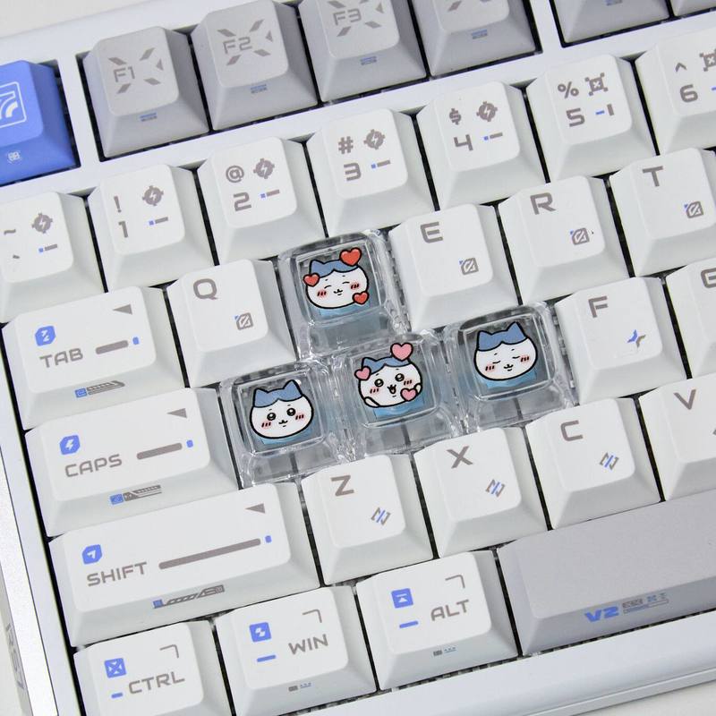 Chiikawa 4 peças de teclas per - Gaming Keyboard He avaliação e preço
