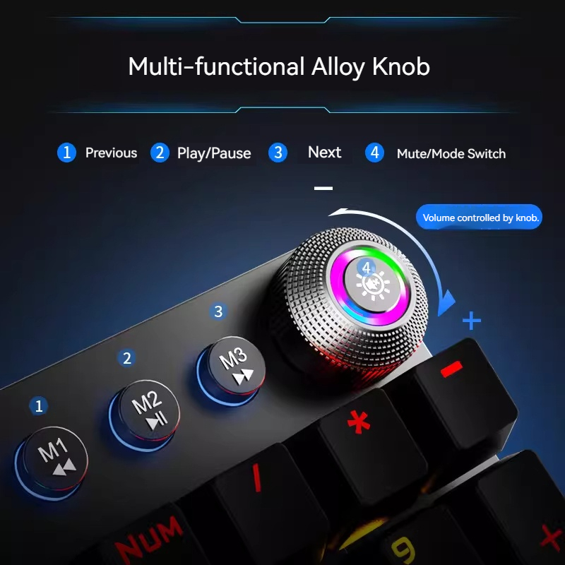 Teclado Mecânico AULA F2088 co - Gaming Keyboard Corsair avaliação e preço