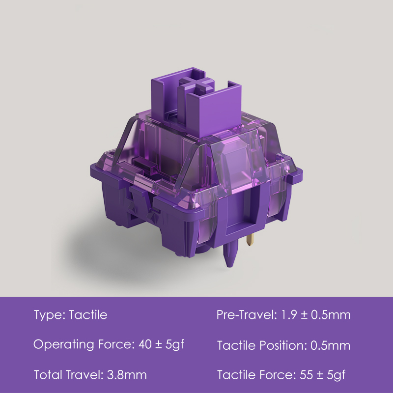 Akko V3 Pro Lavender Purple Sw - Mechanical Switch Tester avaliação e preço
