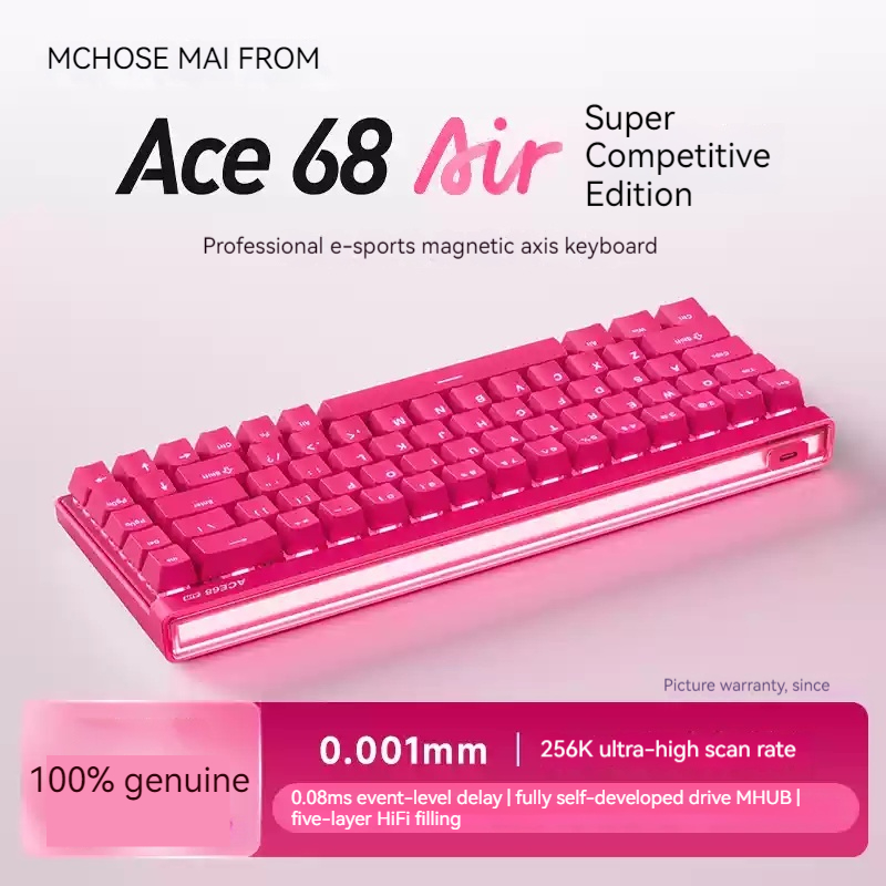 Teclado mecânico de eixo magné - Gaming Keyboard He avaliação e preço